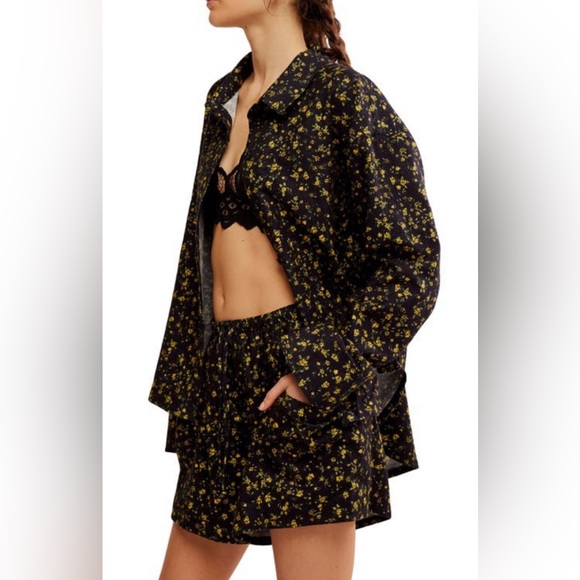 Free People Intimately Early Morning Cotton Pyjamas - Picture 3 of 5